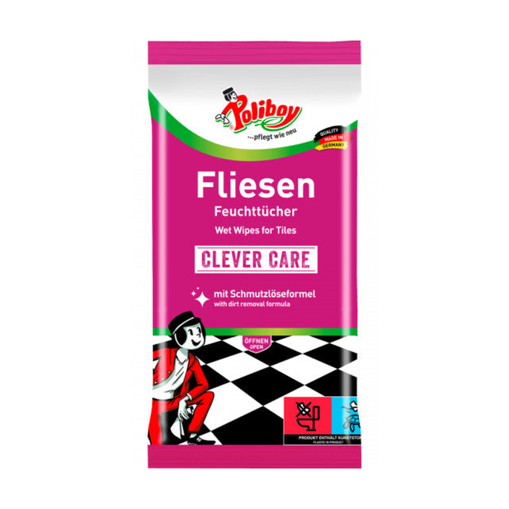 Poliboy Fliesen Feuchttücher 15ST