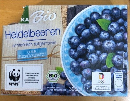 EDEKA Bio Heidelbeeren