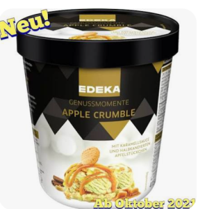 EDEKA Genussmomente American Icecream Apple Crumble
