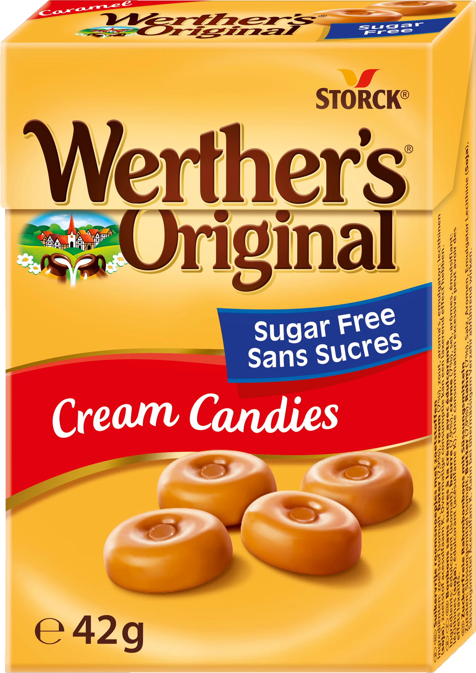 WERTHER'S ORIGINAL SUGAR-FREE CREAM 42 g