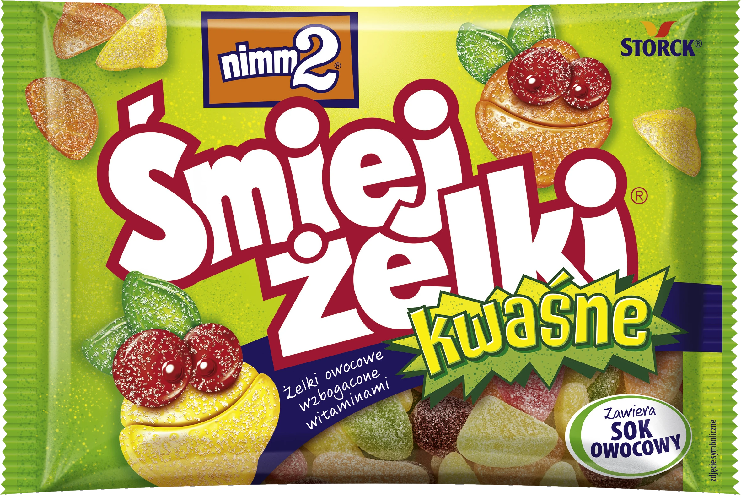 NIMM2 ŚMIEJŻELKI SOUR 100g