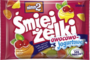 NIMM2 LAUGHING JELLY BEANS FRUIT-YOGURT 100G