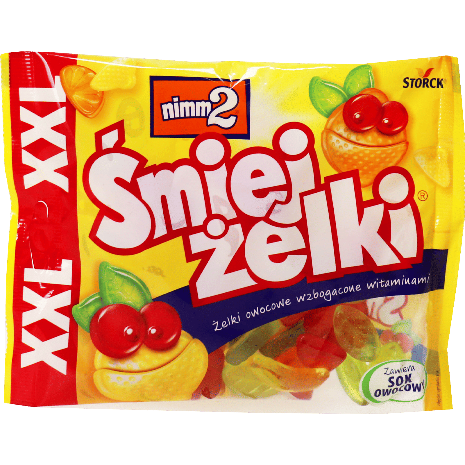 NIMM2 LAUGHING FRUIT JELLY 180G