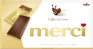 MERCI COFFEE AND CREAM CHOCOLATE 100g