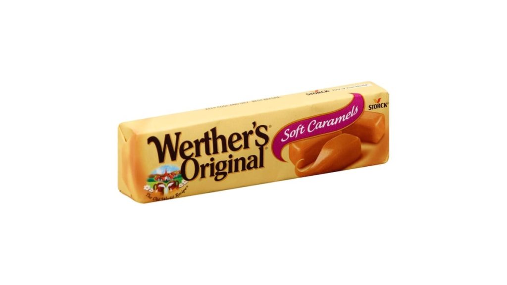 WERTHER'S ORIGINAL SOFT CARAMELS DROPS 48g