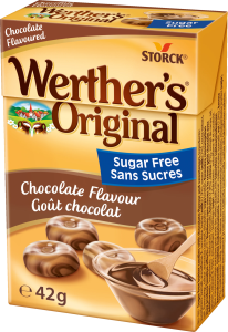 WERTHER'S ORIGINAL SUGAR-FREE CHOCOLATE 42 g