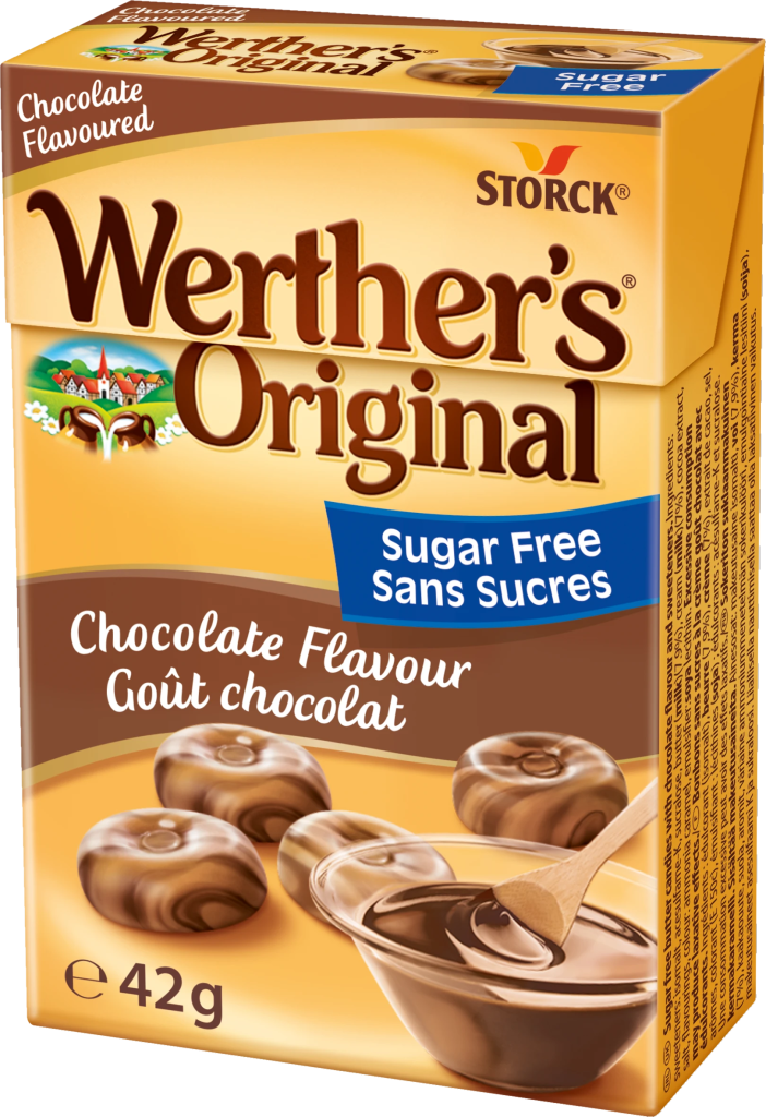 WERTHER'S ORIGINAL SUGAR-FREE CHOCOLATE 42 g