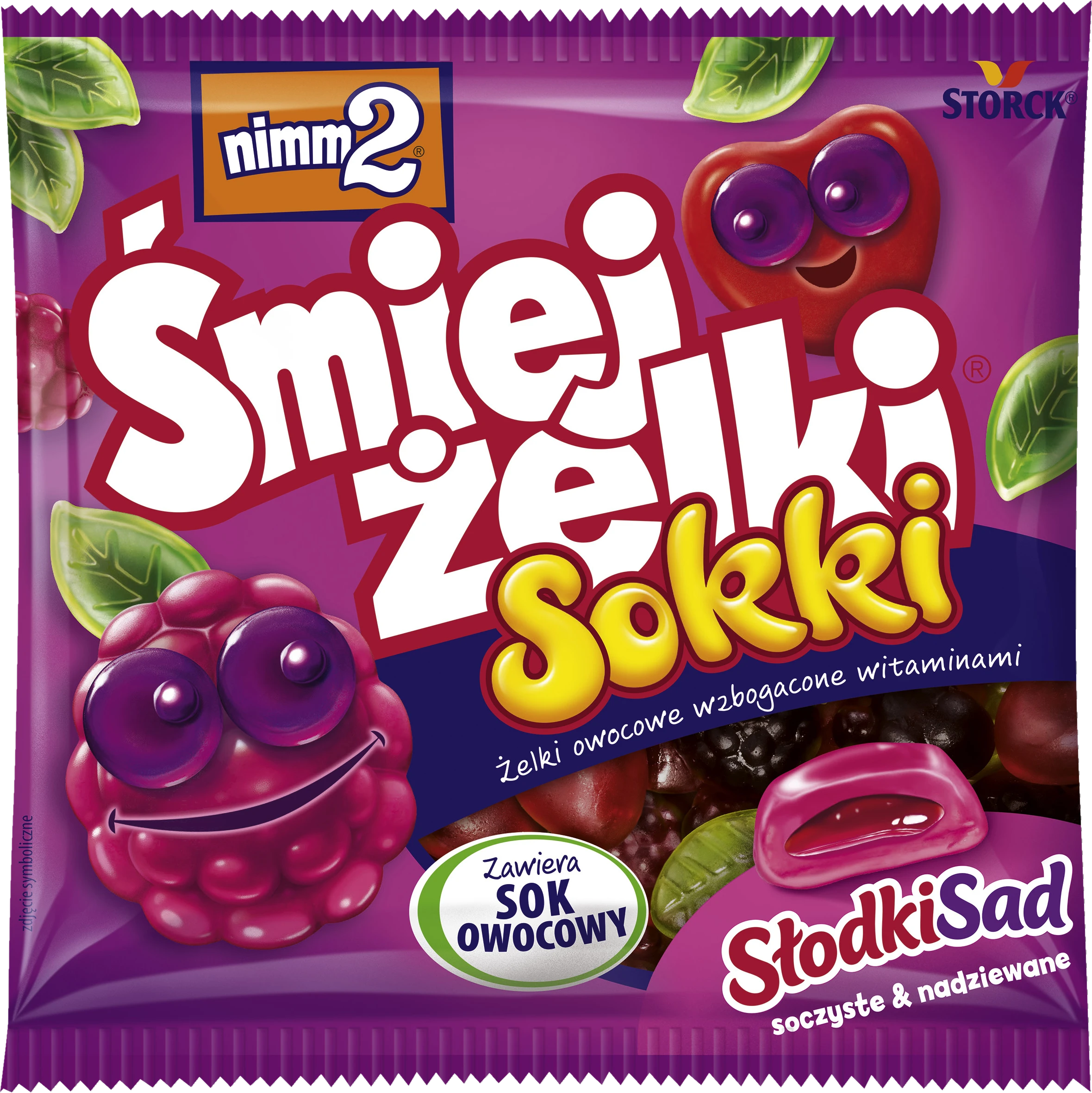 NIMM2 SOKKI SWEET ORCHARD JELLY BEANS 90G