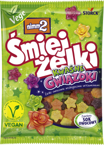 NIMM2 SOUR STAR JELLY BEANS 90G