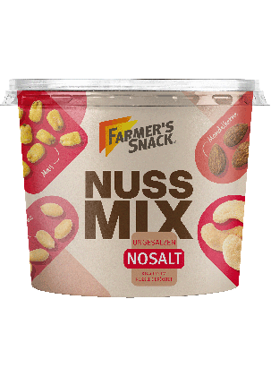 Farmer's Snack Nut Mix NoSalt With roasted corn; nuts roasted without oil in in-house kettle 225g