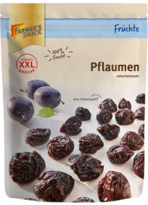 Farmer's Snack Prunes whole fruit; without stone 500g
