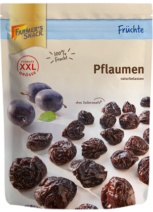 Farmer's Snack Prunes whole fruit; without stone 500g