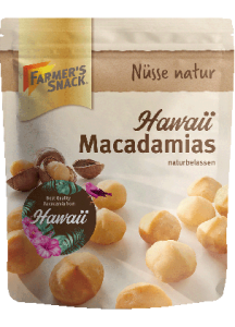 Farmer's Snack Natural Hawaiian Macadamia unique taste 100g