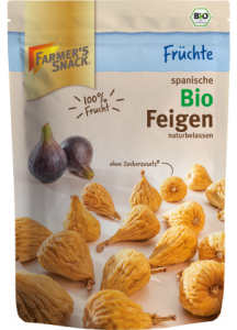 Farmer's Snack Organic Figs NEW with stem, from Spain 150g