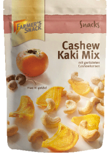 Farmer's Snack Cashew-Kaki Mix with roasted cashews 150g
