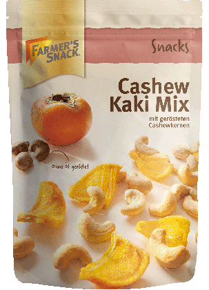 Farmer's Snack Cashew-Kaki Mix with roasted cashews 150g