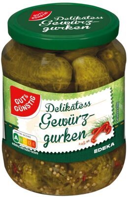 GUT&GÜNSTIG Delikatess Gewürzgurken 670g