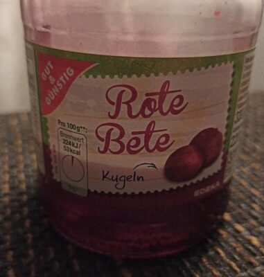 GUT&GÜNSTIG Rote Bete Kugeln 330g