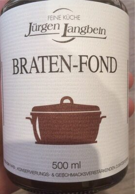 Jürgen Langbein Braten Fond 500ml