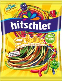 Hitschies Bunte Schnüre Mix 125g