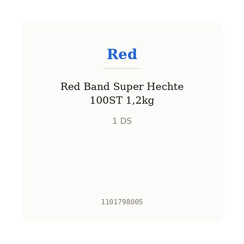 Red Band Super Hechte 100ST 1,2kg