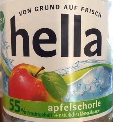 Hella Apfelschorle 6X0,75l