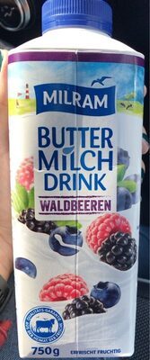 Milram Buttermilch Drink Waldbeer 750g