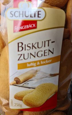 Schulte Biskuitzungen 250g