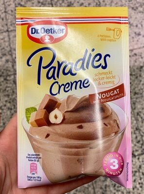 Dr.Oetker Paradies Creme Nougat für 300ml 70g