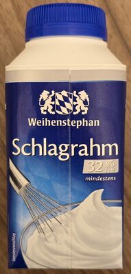 Weihenstephan Frischer Schlagsahne 32%250g