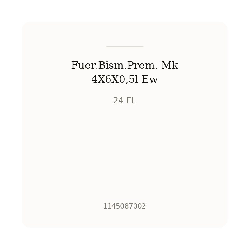 Fuer.Bism.Prem. Mk 4X6X0,5l Ew