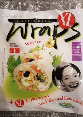 Mestemacher Weizen Wraps XL 4ST 280g