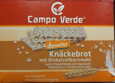 Demeter Campo Verde Dinkel Knäckebrot 250g