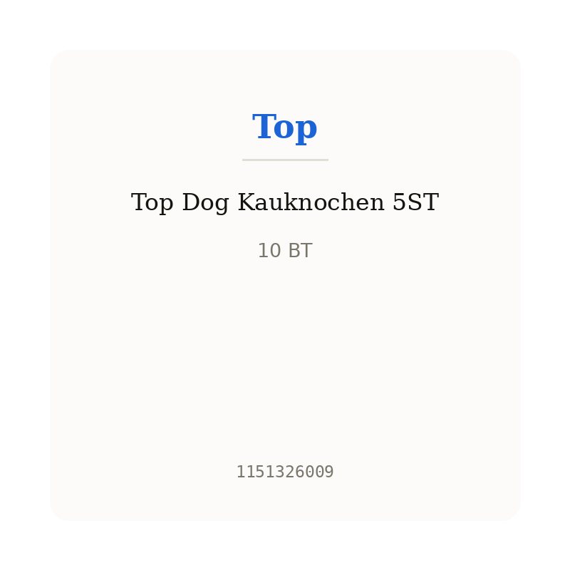 Top Dog Kauknochen 5ST