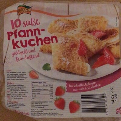 Lawa Süße Pfannkuchen 10ST 600g