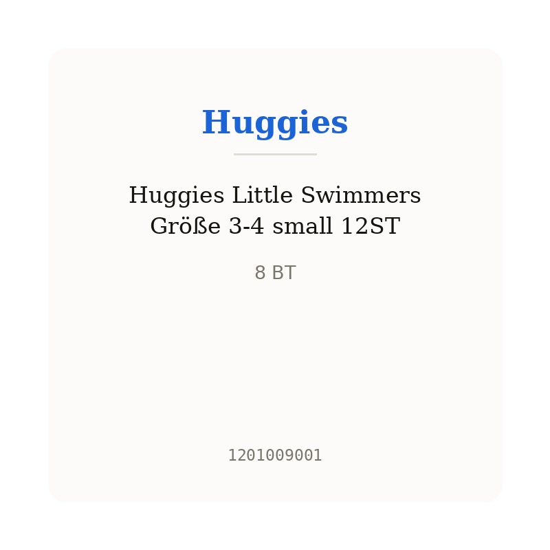Huggies Little Swimmers Größe 3-4 small 12ST