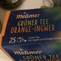 Meßmer Grüner Tee Orange-Ingwer 25ST 43,75g