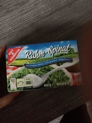GUT&GÜNSTIG Rahmspinat 450g