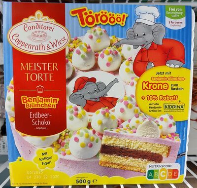 Coppenrath&Wiese Benjamin Blümchen Torte 500g