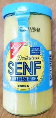 GUT&GÜNSTIG Senf mittelscharf 250ml