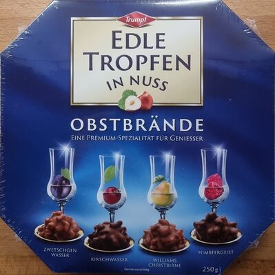 Trumpf Edle Tropfen in Nuss-Obstbrand 250g