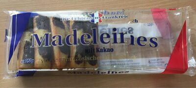 Pico Food Madeleines Kakao 250g