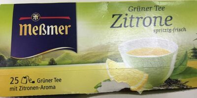 Meßmer Grüner Tee Zitrone 25x1,75g