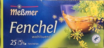 Meßmer Fenchel Tee 25x3g