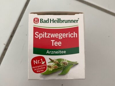 Bad Heilbrunner Spitzwegerich Tee 8x2g