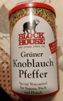 Block House Grüner Knoblauchpfeffer 200g