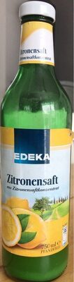 EDEKA Herzstücke Zitronensaft aus Zitronensaftkonzentrat 0,75l