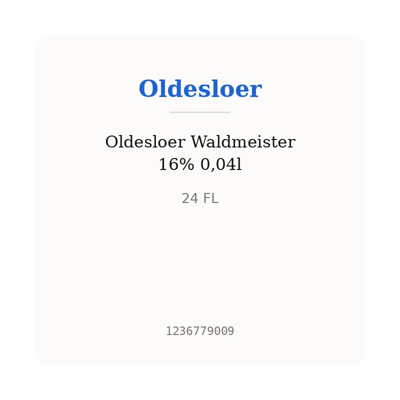 Oldesloer Waldmeister 16% 0,04l