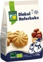 Bio Bohlsener Mühle Dinkel Hafer Kekse 125g