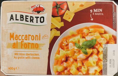 Alberto Makkaroni Al Forno 400g